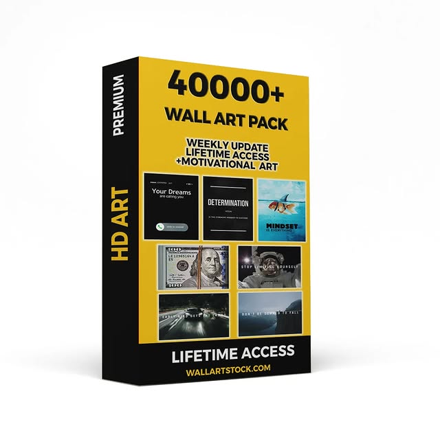 Pack Ultimate : 40.000 HQ PRINTABLE WALL ART